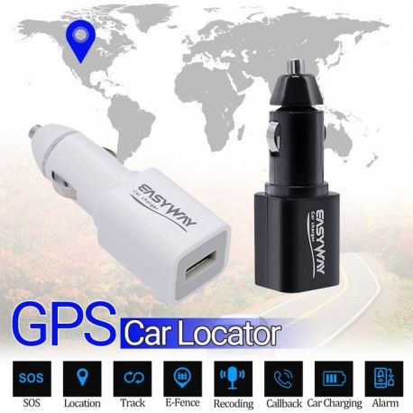 Micro Espion GPS - Chargeur Allume Cigare USB
