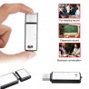 Clé USB micro enregistreur espion 8 Go - 18 heures d'autonomie