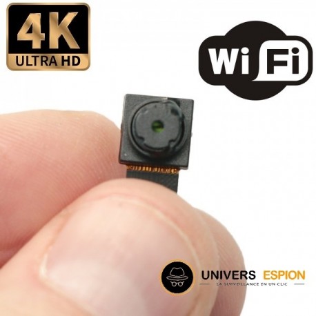 Mini Camera IP-WIFI 4K ULTRA HD accès à distance
