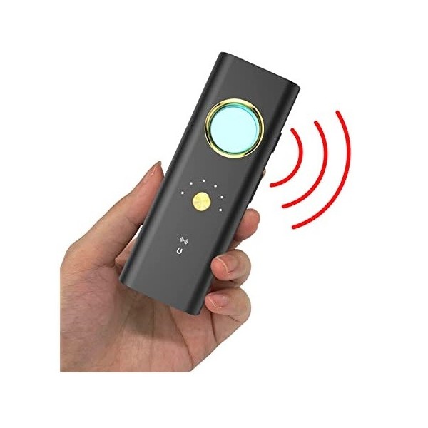 Détecteur de Caméra Cachée R35 - Anti espion - Détecteur GPS et Micro