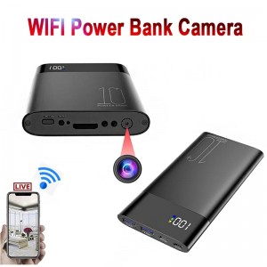 Power Bank Camera H20 IP-WIFI UHD 4K à distance | Maroc