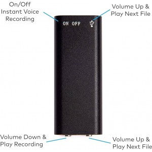 Mini enregistreur vocal numérique 32G - Dictaphone Ultra Mince - Maroc