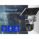LS VISION Caméra Solaire 4G WiFi Extérieure Double - 10MP  au Maroc