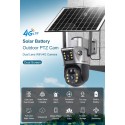 LS VISION Caméra Solaire 4G WiFi Extérieure Double - 10MP  au Maroc