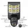 Camera 4G Solaire 12 MP avec Zoom Optique X10 + Projecteur LED 600W
