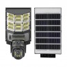 Camera 4G Solaire 12 MP avec Zoom Optique X10 + Projecteur LED 600W