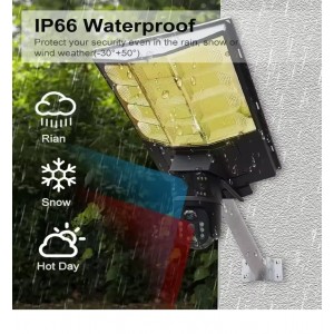 Camera 4G Solaire 12 MP avec Zoom Optique X10 + Projecteur LED 600W