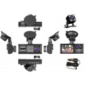 Camera de voiture Dashcam FULL HD 1080P 3 Lens au Maroc