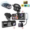 Camera de voiture Dashcam FULL HD 1080P 3 Lens au Maroc