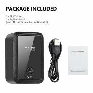 Mini Micro GSM - GPS Tracker APP - Espion - GF-09 | Maroc