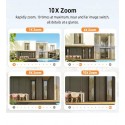 Camera 4G Solaire 12MP - 3 Lens - Zoom Optique X10 Ultra Claire au Maroc