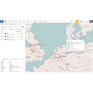 Traceur GPS tracker avec serveur au Maroc